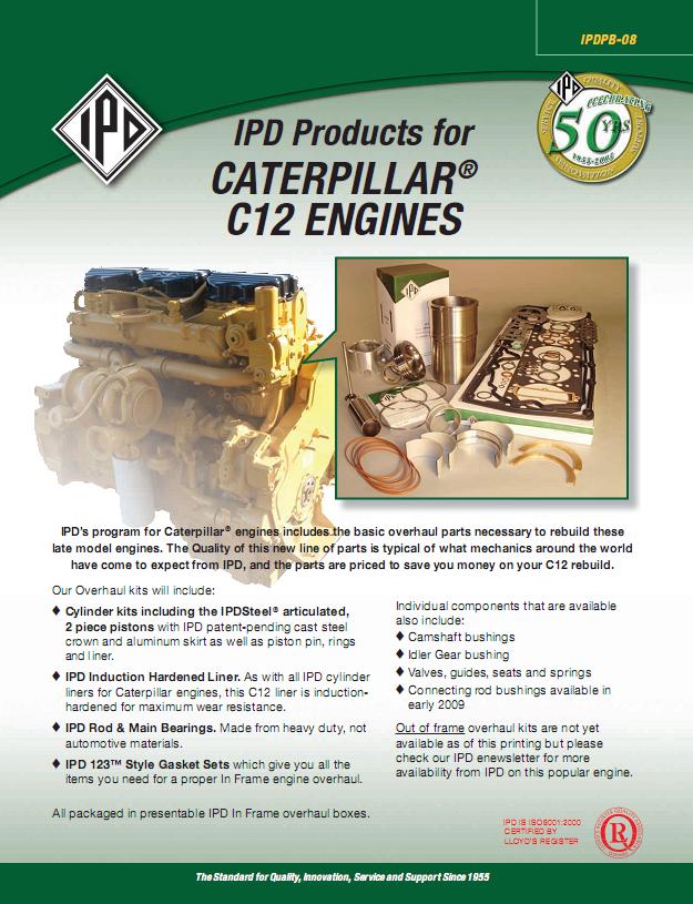 Двигатель Cat C-12